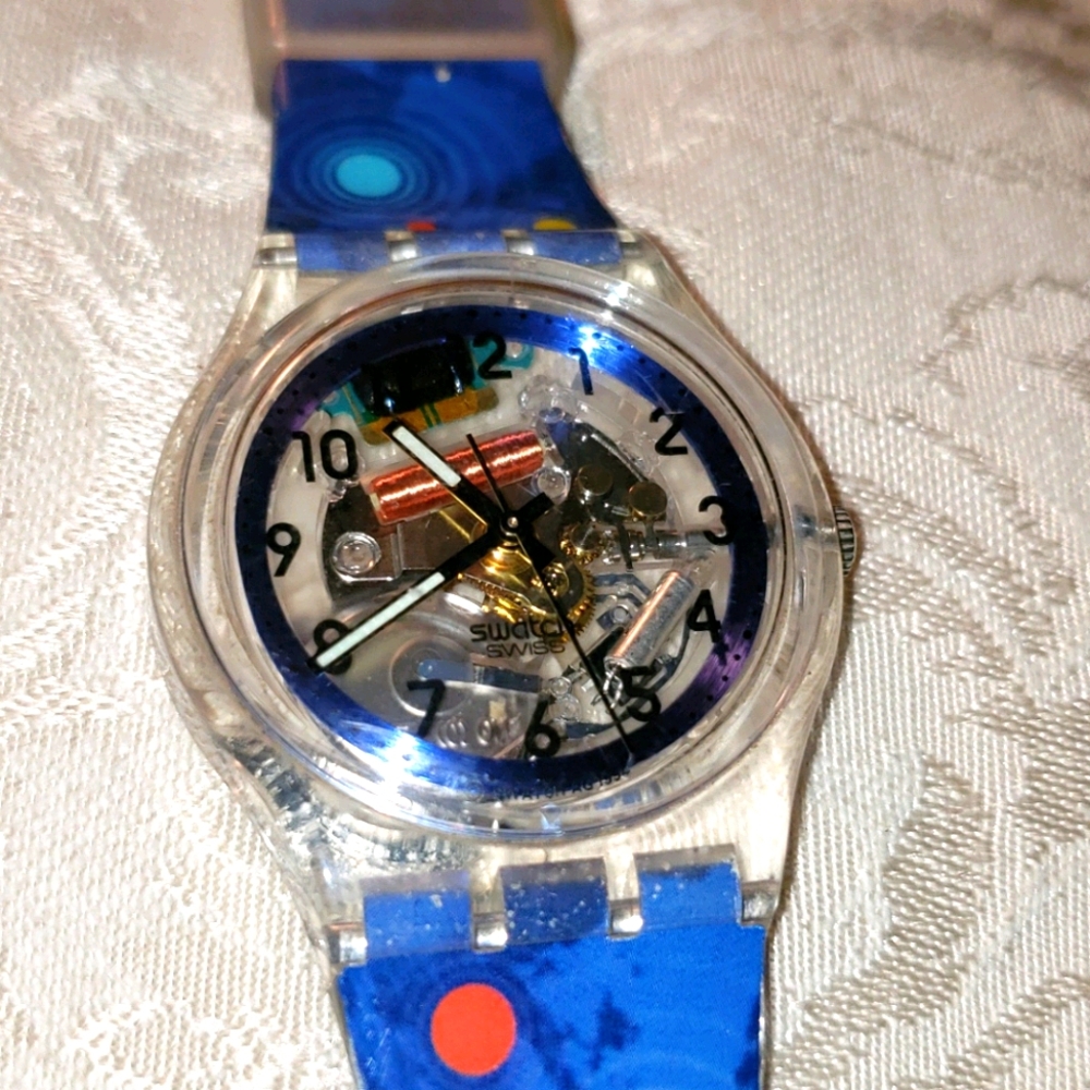 Vintage SWATCH WATCH ZURICH FINANCIAL SERVICES